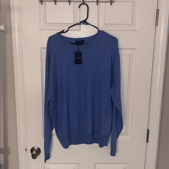 Peter Millar Blue Men’s Merino Wool Sweater NWT Sz XXL Retail $200